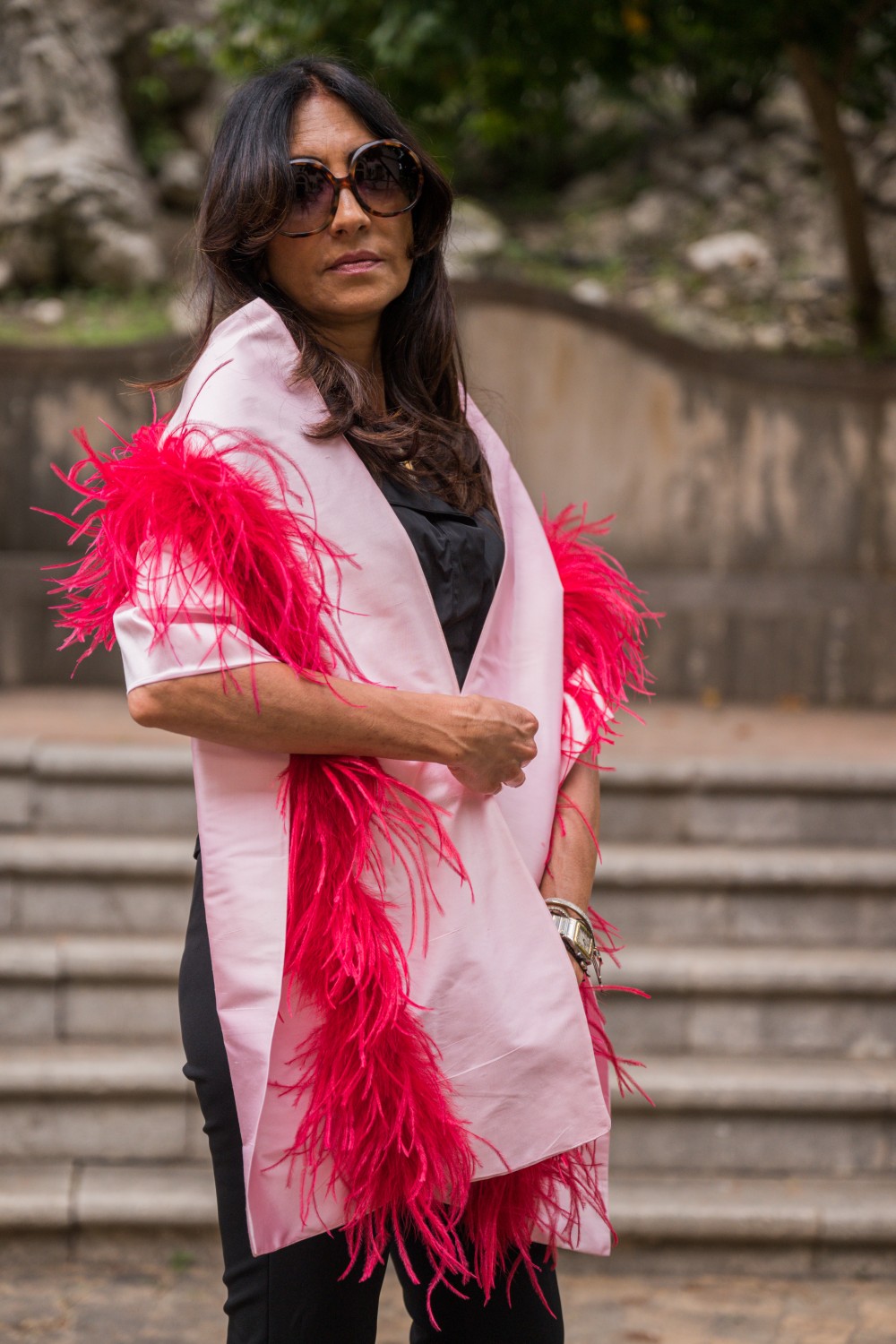 Stola Rosa e Rossa - immagine 4