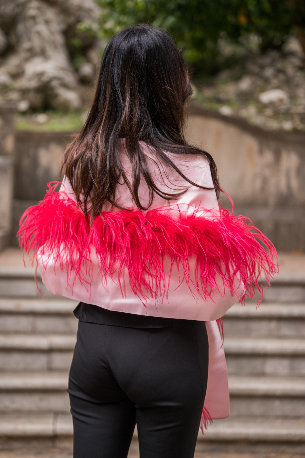 Stola Rosa e Rossa - immagine 3