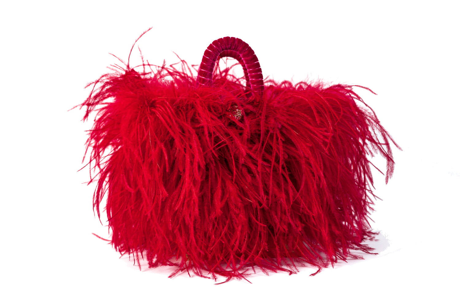 L coffa bag in Rosso Ciliegia