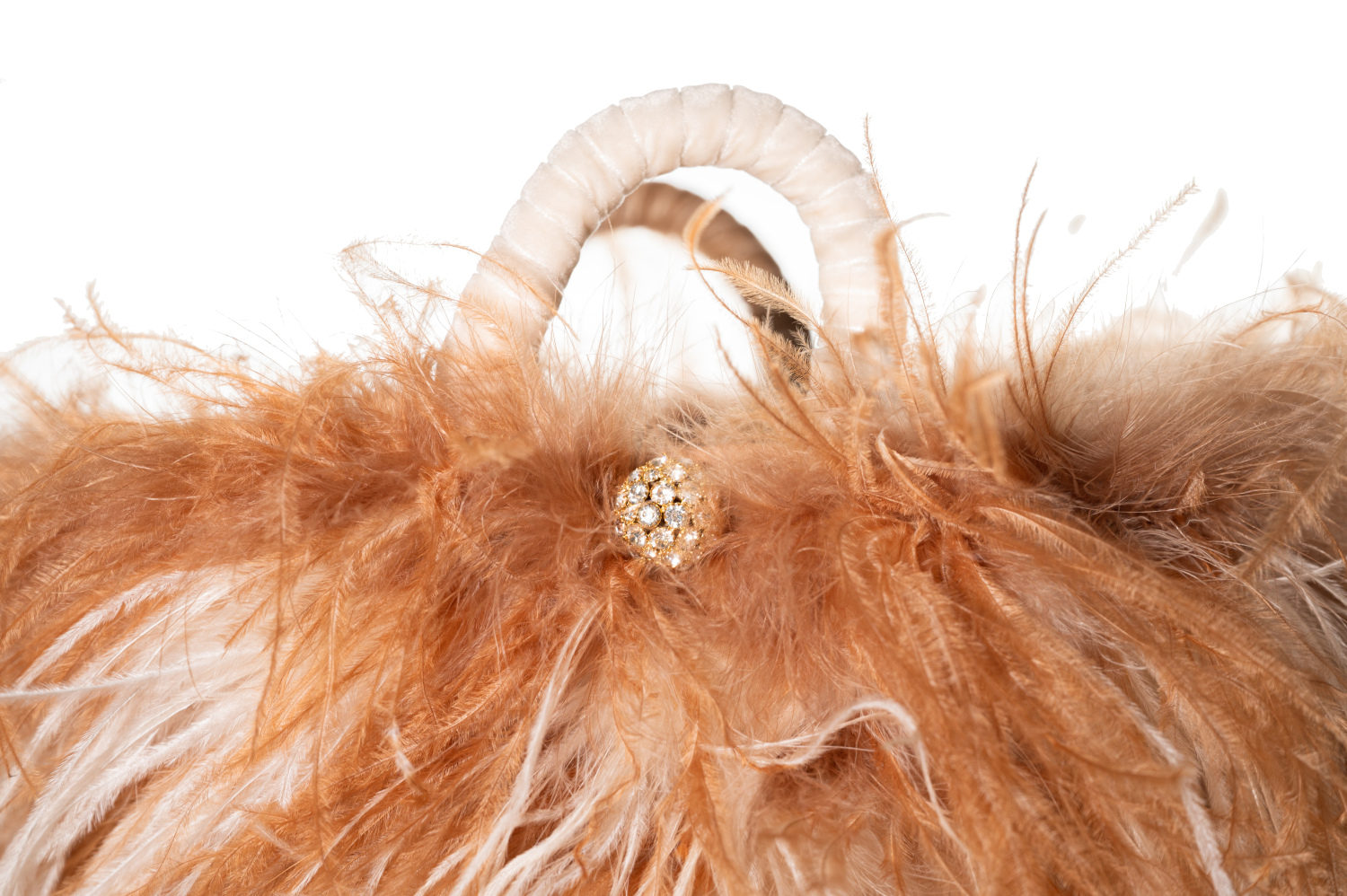 L coffa bag bicolore Caramello e Avorio - immagine 2