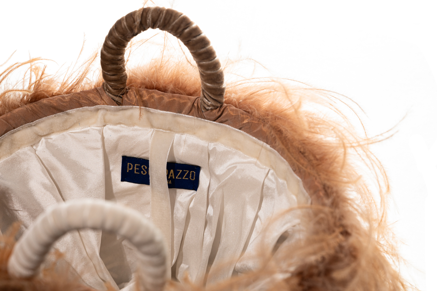 L coffa bag bicolore Caramello e Avorio - immagine 3