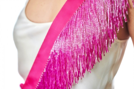 Shoulder strap in Fuchsia