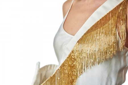 Shoulder strap in Gold