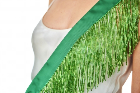 Shoulder strap in Emerald Green