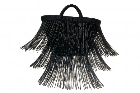 LA NUDA à TROIS in Nero Brillante